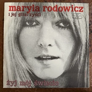 Maryla Rodowicz I Jej Gitarzyści Żyj Mój Świecie 1970 Polish Beat Folk Pop LP! - Bild 1 von 5