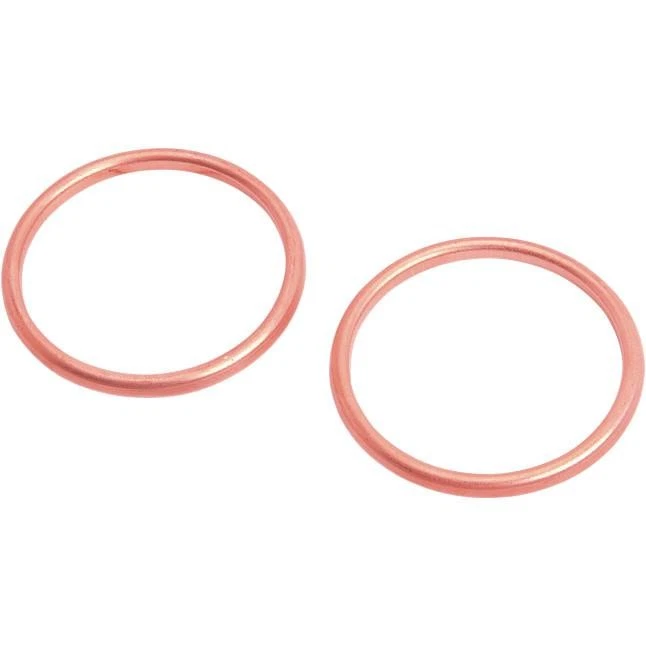 Drag Specialties Copper Exhaust Port Gaskets #DS-174739 - Imagem 1 de 1