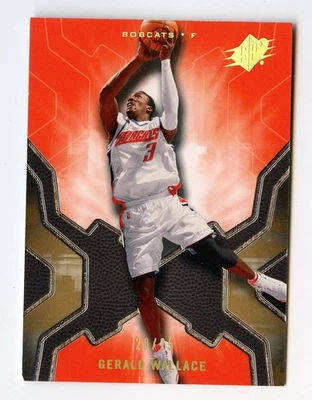 H825 GERALD WALLACE 2007-08 SPX GOLD SPECTRUM 20/25 #31 BOBCATS RARO SP Foto 1 de 2