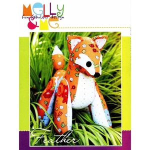 Melly and Me Soft Toy Pattern: Feather the Fox - Picture 1 of 2