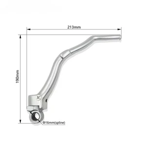 ZS177MM ZS194MQ-2 Motorcycle Start Lever Kick Starter For ZONGSHEN NC250 NC450 - Picture 1 of 6