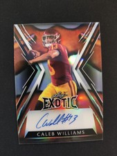 2023 Leaf EXOTIC CALEB WILLIAMS Auto BA-CW1 Clown Fish 1/4 USC