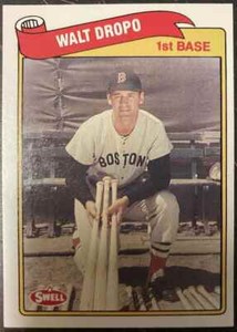 1989 SWELL BASEBALL GREATS WALT DROPO BOSTON RED SOX #108