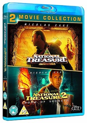 National Treasure 1&2 Two Movie Set Blu-Ray BRAND NEW (USA Compatible) - Image 1 of 2