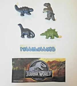 JUEGO COMPLETO 4 FIGURAS CON PAPELES KINDER JOY SORPRESA JUGUETES 2022 - Imagen 1 de 2