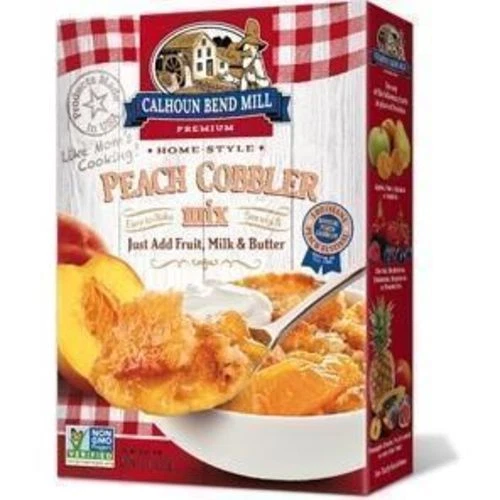 Calhoun Bend Mill Peach Cobbler Mix 8 Ounces (case of 6)