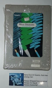 SEALED VINTAGE Radio Shack Micro Illustrator For the Tandy 1000 - Picture 1 of 3