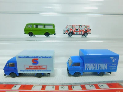 BO934-0,5# 4X Herpa H0/1:87 Modello VW/Volkswagen: Bus + LT, Molto Buono - Immagine 1 di 4