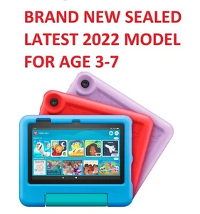 Amazon Fire Kids 7" Tablet ages 3-7 16GB alexa Purple Latest model Open box - Picture 1 of 7