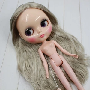 Takara 12" Neo Blythe Doll from factory Nude Long Silver Gray Japan hair - Picture 1 of 6
