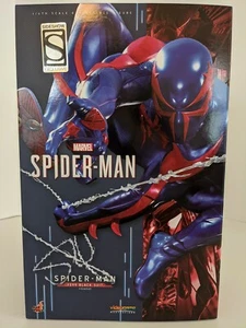 Nuovo abito nero Hot Toys Sideshow esclusivo Marvel Spider-Man 2099 - Foto 1 di 12