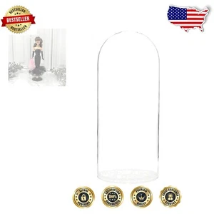 5.5" x 13" Handcrafted Glass Display Dome Cloche - No Base for Versatile Design - Picture 1 of 3