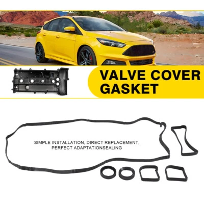 Engine Valve Cover Gasket Set Kit For 2012-2018 Ford Focus 2.0L 2013 14 15 16 17 - Image 1 of 4