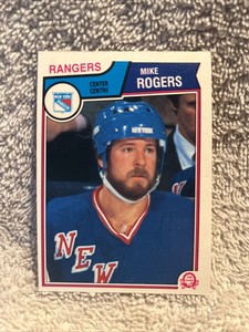 1983-84 O-Pee-Chee Hockey OPC - NHL - MIKE ROGERS #254