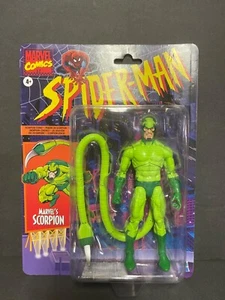 Marvel Legends Spider-Man Retro Carded Scorpion Bend - Picture 1 of 4