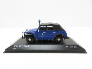 (ID0699) Minichamps 430050091 VW 181 1969 THW, 1:43 OVP - Bild 1 von 5