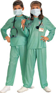 Rubie's E.R. Doctor Child Costume Size Medium 8-10