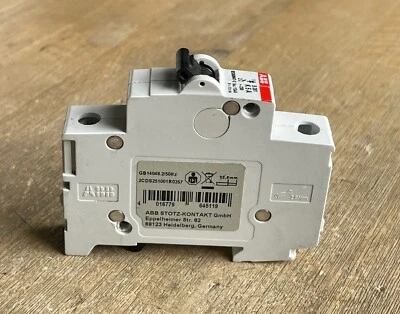 ABB S201 K5A IEC60947-2 CIRCUIT BREAKER 1 POLE 5A - Image 1 of 4