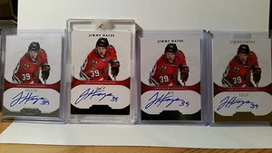 2011-12 Panini Dominion Jimmy Hayes RC Auto RAINBOW Black 1/1 /5 /25 /199 - Picture 1 of 9