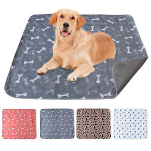 Large Dog Cat Pee Pads Pet Puppy Training Piddle/Incontinence Underpads Washable