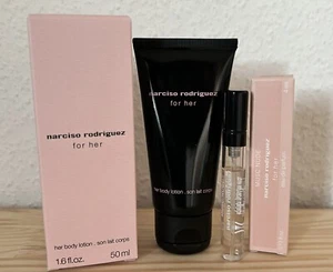 Narciso Rodriguez Musk Nude for her Eau de Parfum, Rodriguez for her Bodylotion - Bild 1 von 2