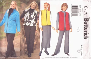 Butterick 6779~Damen/Petite Schnittmuster Jacke-Weste-Rock-Hose-Gr. 22W-26 - Bild 1 von 5