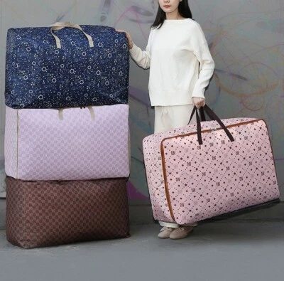 Большая дорожная сумка Oxford багажа упаковки устроитель прочный сумка для хранения водонепроницаемый - Изображение 1 из 2