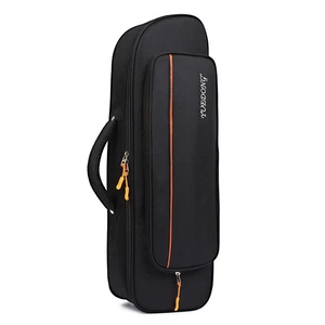 New Fashionable Oxford Cloth Music Trumpet Hard Case Big Bag Case Black Storage - Picture 1 of 5