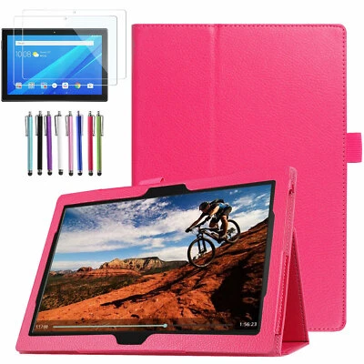 For Lenovo Tab M11 K11 M8 M9 M10 HD Plus P11 Gen 2 Tablet Folio Stand Cover Case - Image 1 of 4