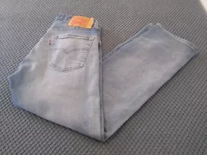 Levis classic 501 button fly stretch jean tag size 30x30 actual size 30x28.5 - Picture 1 of 13