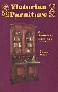 American 19th Century Victorian Furniture - Types + Values / Scarce Book