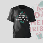 Have A Merry Christmas Santa Hat Xmas T-Shirt Present Gift Kids Mens Unisex Tee
