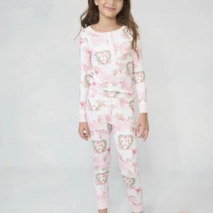 Pijama LoveShack Fancy X Roller Rabbit Merry Monkey Beaux Talla Infantil 12-18 M - Imagen 1 de 3