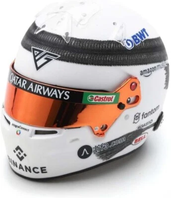 Alpine Spark Pierre Gasly 2023 F1 Grand Prix 1/5 Scala Replica Casco Qatar Gp - Immagine 1 di 4