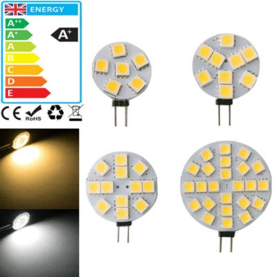 LED G4 3W light bulb DC 12V 1W 2W Cool  Warm White COB Lamps SMD Bulbs Dimmable - Image 1 of 4