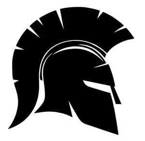 Spartan Helmet Decal, Sticker, Vinyl Decal for Car, Truck, Windows, Outdoors etc - Bild 1 von 5