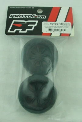 Protoform VTA Vintage Class 31mm RearTouring Car Tires/Black Wheel PRO10139-18 - Image 1 of 2