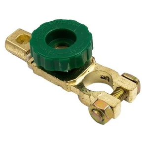 12V 24V Green Battery Disconnect Isolator Switch Power Off Security - Picture 1 of 12