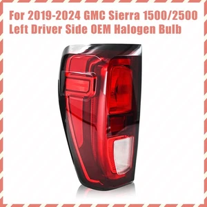 Luces traseras halógenas para GMC Sierra 2019-2024 1500/2500 montaje lado izquierdo del conductor - Imagen 1 de 10