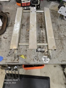 STOCK HARLEY PANHEAD SHOVELHEAD LUGGAGE RACK FOR 1958 Up Swing Arm BIG TWINS OEM - Picture 1 of 6