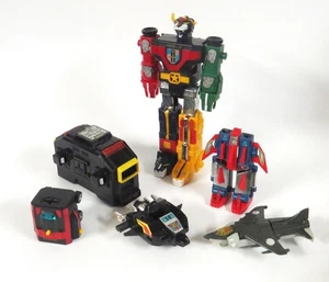 Vintage Roboter Voltron Figuren für Teile beschädigt grobes Konvolut - Bild 1 von 12