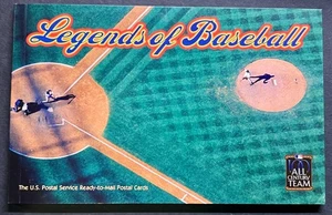 SCOTT #:UX337-56 LEGENDS OF BASEBALL SET OF 20 POSTAL CARDS - Picture 1 of 2