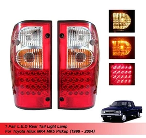 Depo LED Tail Light Lamp For Toyota Hilux MK4 Pickup 1998 1999 2000 2001 - 2004 - Picture 1 of 7