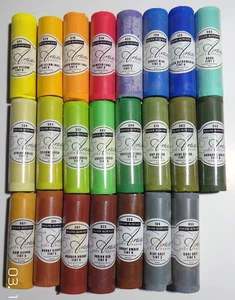 Large 18mm Diameter Daler-Rowney Chubby Loose Artist Quality Soft Chalk Pastels - Picture 1 of 1