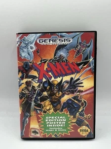 X-Men Sega Genesis Complete with Manual - Picture 1 of 5