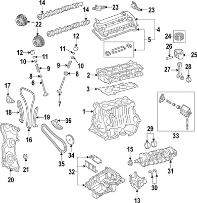 Genuine Ford 2015-2023 Ford - Cylinder Head EJ7Z-6049-A - Image 1 of 4