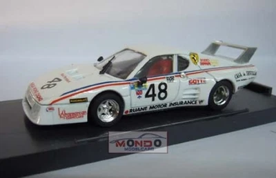 1:43 Brumm Ferrari 512Bb Le Mans Le Mans Phillips 1981 - R211 Diecast Modellino - Immagine 1 di 2