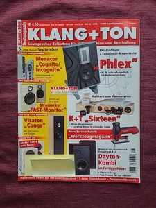 Klang & Ton – Ausgabe 5 / 2008 – Zeitschrift für Lautsprecherbau & HiFi - Bild 1 von 1