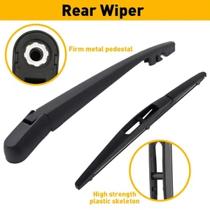 Rear Window Windshield Wiper Arm Blade Set Replacement Fit 2007-2011 Honda CRV - Picture 1 of 16