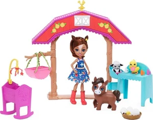 Mattel Barnyard Nursery Playset with Haydie Horse Doll (6-inch), Trotter Hors... - Picture 1 of 7